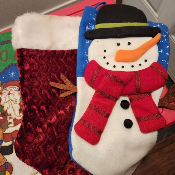 Christmas Decor Random Pieces Stockings Tree Topper Star - Picture 7 of 14